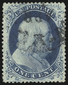 Sale 1037, Lot 1463, 1c 1857-60 Issue (Scott 18-24)