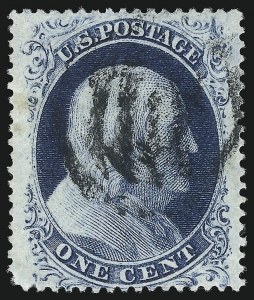 Sale Number 1037, Lot Number 1470, 1c 1857-60 Issue (Scott 18-24)