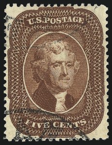 Sale 1037, Lot 1479, 3c-90c 1857-60 Issue (Scott 26-39)