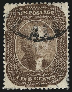 Sale 1037, Lot 1481, 3c-90c 1857-60 Issue (Scott 26-39)