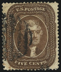Sale 1037, Lot 1485, 3c-90c 1857-60 Issue (Scott 26-39)
