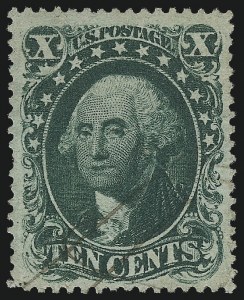 Sale 1037, Lot 1489, 3c-90c 1857-60 Issue (Scott 26-39)