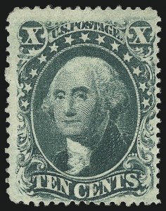 Sale 1037, Lot 1491, 3c-90c 1857-60 Issue (Scott 26-39)