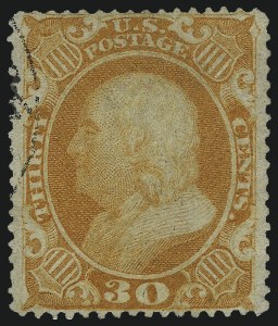 Sale 1037, Lot 1508, 3c-90c 1857-60 Issue (Scott 26-39)