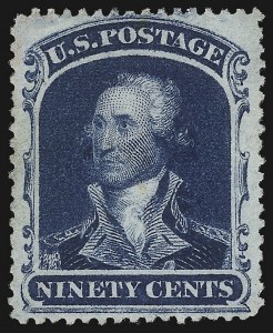 Sale 1037, Lot 1511, 3c-90c 1857-60 Issue (Scott 26-39)