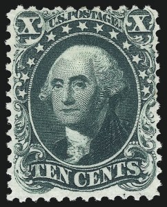 Sale 1037, Lot 1519, 1875 Reprint of 1857-60 Issue (Scott 40-47)