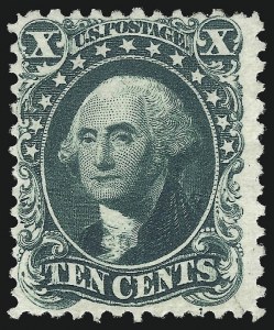 Sale 1037, Lot 1520, 1875 Reprint of 1857-60 Issue (Scott 40-47)