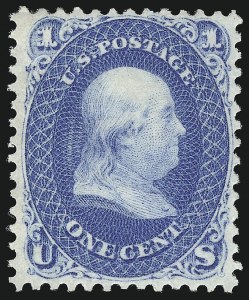 Sale 1037, Lot 1537, 1861-66 Issue (Scott 56-66)