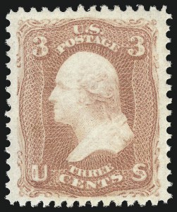 Sale Number 1037, Lot Number 1543, 1861-66 Issue (Scott 56-66)