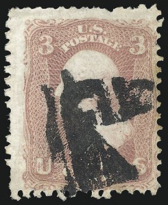 Sale 1037, Lot 1547, 1861-66 Issue (Scott 56-66)