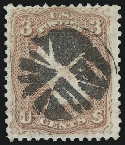 Sale 1037, Lot 1588, 1867-68 Grilled Issue (Scott 79-101)