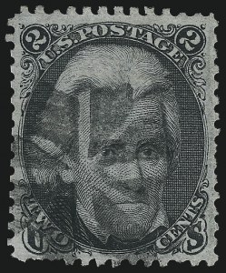 Sale 1037, Lot 1593, 1867-68 Grilled Issue (Scott 79-101)