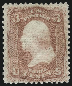 Sale 1037, Lot 1595, 1867-68 Grilled Issue (Scott 79-101)