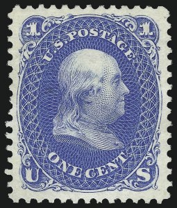 Sale 1037, Lot 1629, 1875 Re-Issue of 1861-66 Issue (Scott 102-111)