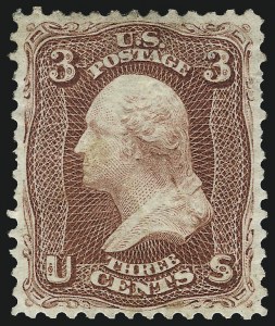 Sale 1037, Lot 1636, 1875 Re-Issue of 1861-66 Issue (Scott 102-111)