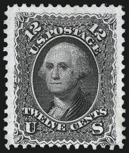 Sale 1037, Lot 1644, 1875 Re-Issue of 1861-66 Issue (Scott 102-111)