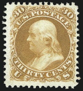 Sale 1037, Lot 1649, 1875 Re-Issue of 1861-66 Issue (Scott 102-111)