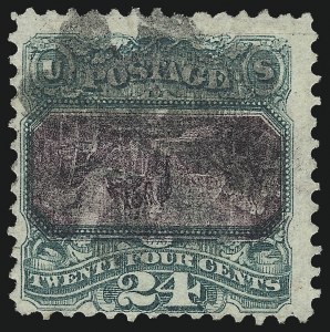 Sale 1037, Lot 1686, 1869 Pictorial Issue Inverts (Scott 119b-120b)