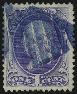 Sale Number 1037, Lot Number 1707, 1870-73 Bank Note Issues (Scott 134-166) Sale Number 1037, Lot Number 1707, 1870-73 Bank Note Issues (Scott 134-166)