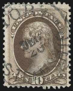 Sale 1037, Lot 1710, 1870-73 Bank Note Issues (Scott 134-166)