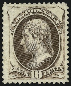 Sale 1037, Lot 1735, 1870-73 Bank Note Issues (Scott 134-166)