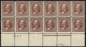 Sale 1037, Lot 1781, 1890-93 Issue (Scott 219-229a)