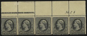 Sale 1037, Lot 1793, 1890-93 Issue (Scott 219-229a)