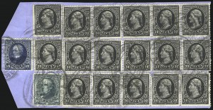 Sale 1037, Lot 1794, 1890-93 Issue (Scott 219-229a)