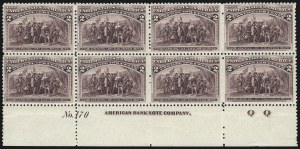 Sale 1037, Lot 1801, 1893 Columbian Issue, 1c thru 30c (Scott 230-239)