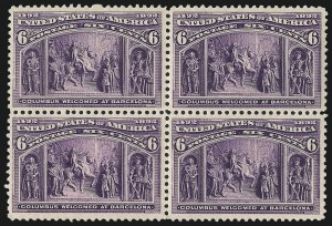 Sale 1037, Lot 1819, 1893 Columbian Issue, 1c thru 30c (Scott 230-239)