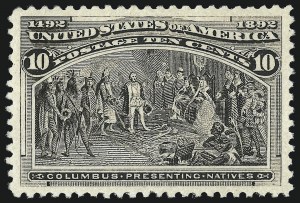 Sale Number 1037, Lot Number 1826, 1893 Columbian Issue, 1c thru 30c (Scott 230-239)