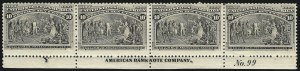 Sale 1037, Lot 1827, 1893 Columbian Issue, 1c thru 30c (Scott 230-239)