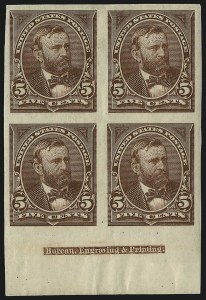Sale 1037, Lot 1871, 1894-98 Bureau Issues (Scott 246-284)