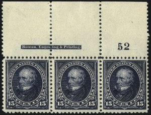 Sale 1037, Lot 1894, 1894-98 Bureau Issues (Scott 246-284)