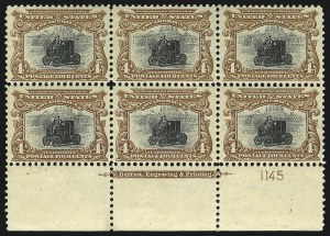Sale 1037, Lot 1939, 1901 Pan-American Issue (Scott 294-299)