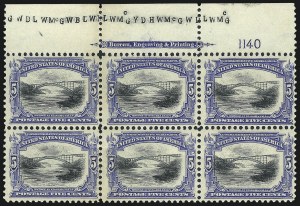 Sale 1037, Lot 1940, 1901 Pan-American Issue (Scott 294-299)
