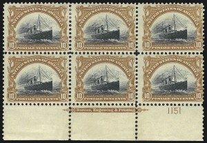 Sale 1037, Lot 1950, 1901 Pan-American Issue (Scott 294-299)