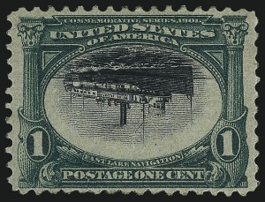 Sale 1037, Lot 1952, 1901 Pan-American Issue Inverts (Scott 294a-296a-S)