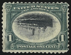 Sale 1037, Lot 1953, 1901 Pan-American Issue Inverts (Scott 294a-296a-S)
