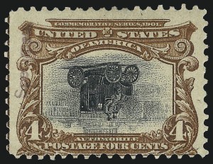 Sale 1037, Lot 1956, 1901 Pan-American Issue Inverts (Scott 294a-296a-S)