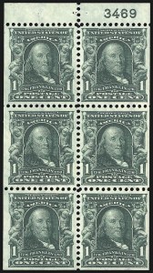 Sale 1037, Lot 1957, 1902-08 Issue thru Jamestown Issue (Scott 300-330)