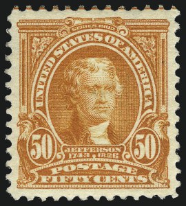 Sale 1037, Lot 1960, 1902-08 Issue thru Jamestown Issue (Scott 300-330)