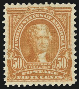 Sale Number 1037, Lot Number 1962, 1902-08 Issue thru Jamestown Issue (Scott 300-330)