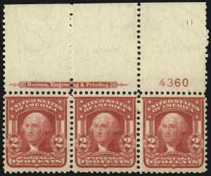 Sale 1037, Lot 1975, 1902-08 Issue thru Jamestown Issue (Scott 300-330)