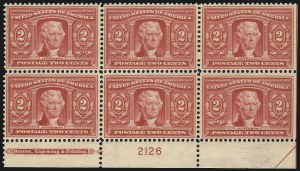 Sale 1037, Lot 1977, 1902-08 Issue thru Jamestown Issue (Scott 300-330)