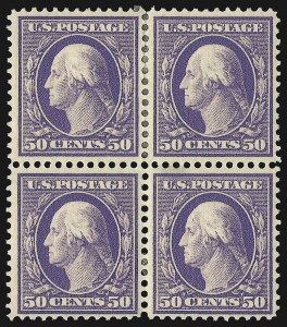 Sale 1037, Lot 1993, 1908-12 Issues (Scott 338-396)