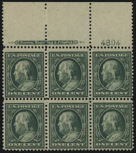 Sale 1037, Lot 2003, 1908-12 Issues (Scott 338-396)