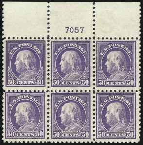 Sale 1037, Lot 2060, Panama-Pacific thru 1914 Issue (Scott 399-440)