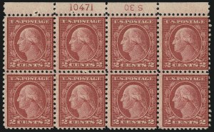 Sale 1037, Lot 2109, 1914-22 Issues (Scott 446-550)