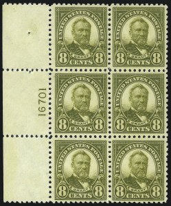 Sale 1037, Lot 2119, 1922-26 and Later Issues (Scott 551-1610)